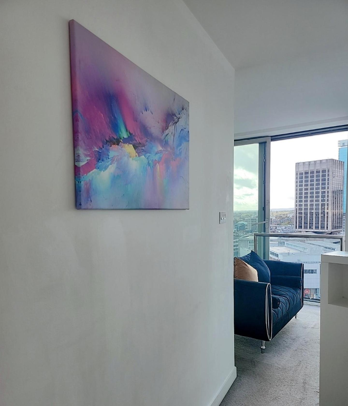 Cityscape Apartment In Birmingham With Self Checkin Exterior foto